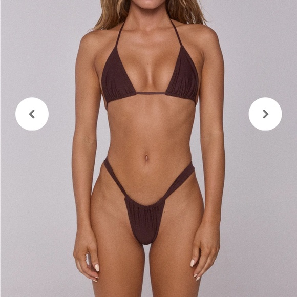 Loleia Other - Chocolate Brown Bikini Set
